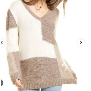 Johnny Was ‎ Patchwork Pullover Woman Sweater